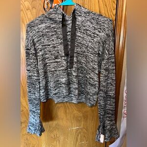 Altar’d State cropped pullover with hood NWT